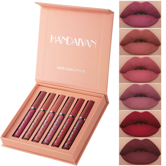 SET DE LABIALES MATE X6 HANDAIYAN